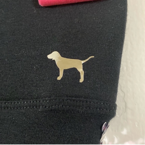 PINK Victoria's Secret RARE bling sequin yoga pants size XL - Picture 3 of 3